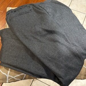 Men’s gray twill pants